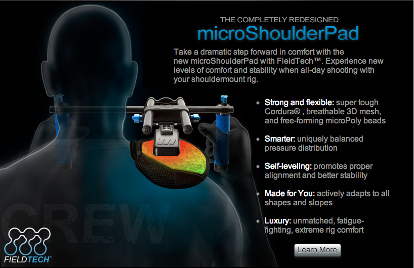 Redrock Micro Shoulder Pad Annoucement